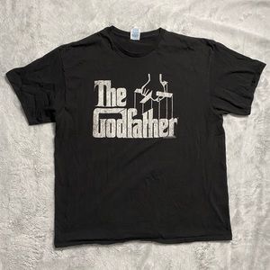 The Godfather Size XL Black T-Shirt